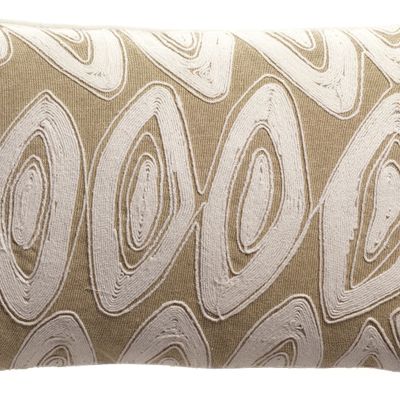 Cushions - Cushion Leya Embroidered Neige 30 X 50 - MAISON VIVARAISE – SDE VIVARAISE WINKLER