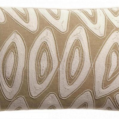 Cushions - Cushion Leya Embroidered Neige 40 X 65 - MAISON VIVARAISE – SDE VIVARAISE WINKLER