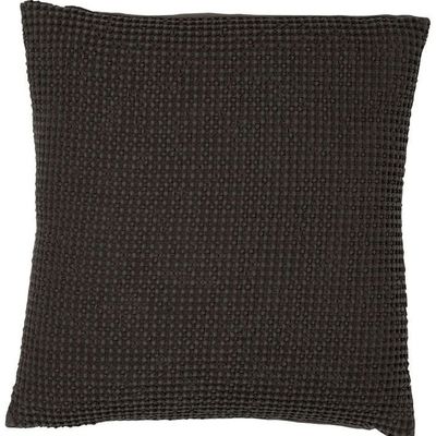 Coussins - Coussin recyclé Maia Carbone 45 x 45 - MAISON VIVARAISE - SDE VIVARAISE WINKLER