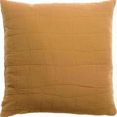 Cushions - Recycled Cushion Titou Havane 45 X 45 - MAISON VIVARAISE - SDE VIVARAISE WINKLER