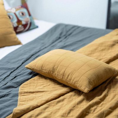 Cushions - Recycled Cushion Titou Havane 30 X 50 - MAISON VIVARAISE - SDE VIVARAISE WINKLER