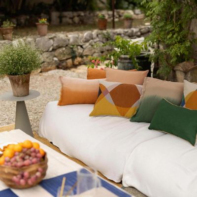 Coussins - Coussin Zeff Céleste Epicea 40 x 65 - MAISON VIVARAISE - SDE VIVARAISE WINKLER