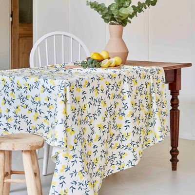 Linge de table textile - Nappe Zeste de Citron - COUCKE