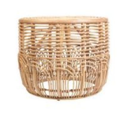 Tables basses - KEIRA - Table basse ronde en rotin - HYDILE