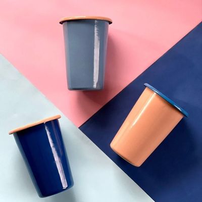 Barbecues - Enamel mugs and tumblers - ELIFLE ENAMELWARE