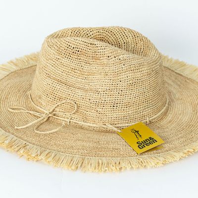 Chapeaux - CHAPEAU MAMY - SUN AND GREEN RAFFIA