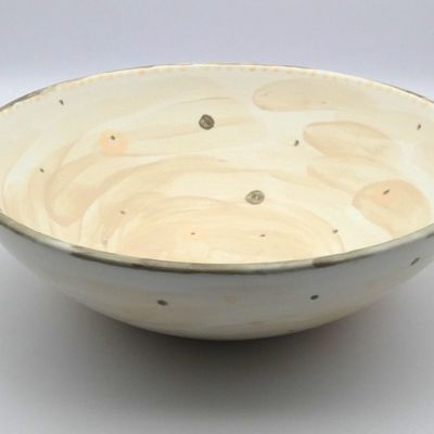 Assiettes de réception - Collection Ivory - LOU ARTECERAMICA