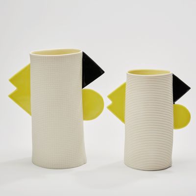 Ceramic - Geometry vases - FANNY LAUGIER PORCELAINE