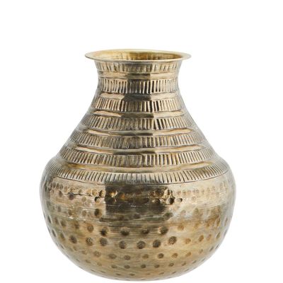 Vases - Hammered aluminium vase - MADAM STOLTZ