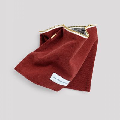 Pochettes - Grande pochette en toile de coton bio. - LES PENSIONNAIRES