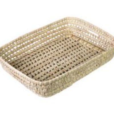 Plateaux - REBY L - Grand plateau en feuilles de palmier - HYDILE