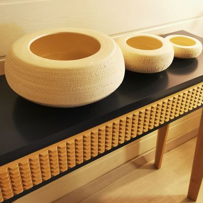 Platter and bowls - Frisson Triptych - MARION RICHAUME