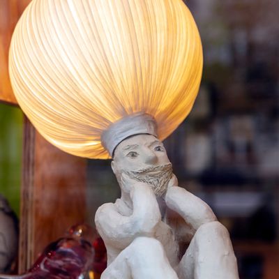 Pièces uniques - Panache, lampe à poser - PAPIER À ÊTRES