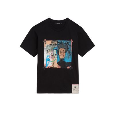 Prêt-à-porter - Jean-Michel Basquiat DOS CABEZAS  Unisex T-shirt - ROME PAYS OFF