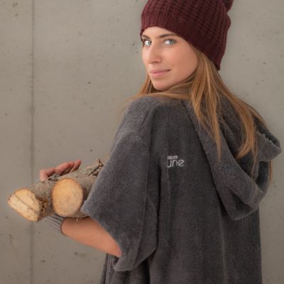 Apparel - 100% certified organic sponge bath ponchos. - ATELIER DUNE