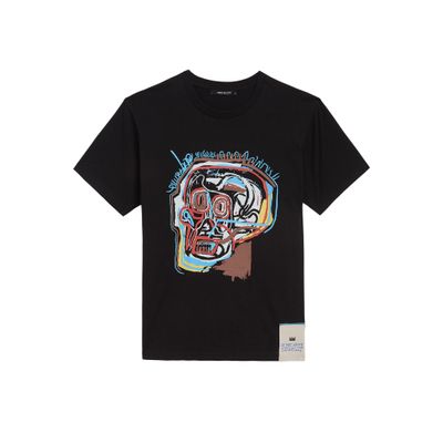 Apparel - Jean-Michel Basquiat SKULL Unisex T-shirt - ROME PAYS OFF