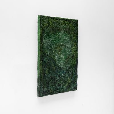 Paintings - Decorative art - Emerald emanation - EVA HENDRIKS