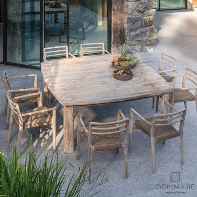 Dining Tables - Table Square Miguel - GOMMAIRE