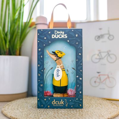 Sculptures, statuettes and miniatures - Dinky Ducks, DCUK cyclist. - DCUK