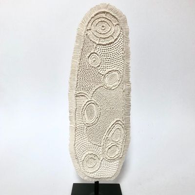 Céramique - Totem check - PASCALE MORIN - BY-RITA