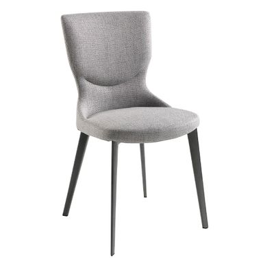 Chairs - Grey fabric chair - ANGEL CERDÁ