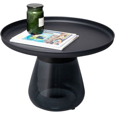 Autres tables  - Table d appoint Bottiglia fumé Ø 60cm - KARE DESIGN GMBH