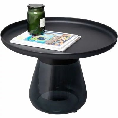 Autres tables - Table d appoint Bottiglia fumé Ø 60cm - KARE DESIGN