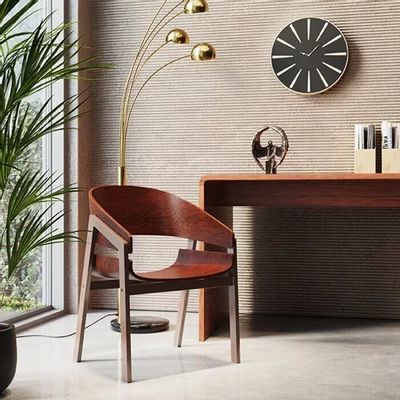 Chaises - Chaise a. acc. Biarritz marron - KARE DESIGN