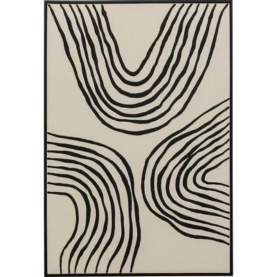 Art photos - Canvas Picture Artistic Bow 70x110cm - KARE DESIGN