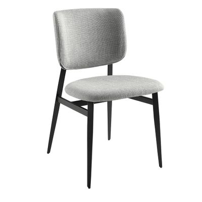 Armchairs - Light grey fabric chair - ANGEL CERDÁ