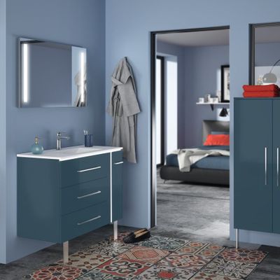 Chests of drawers - Lumina bathroom cabinet - DECOTEC