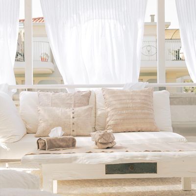 Rideaux et voilages - Rideaux en lin - ARTE PURA  DANIELA DALLAVALLE