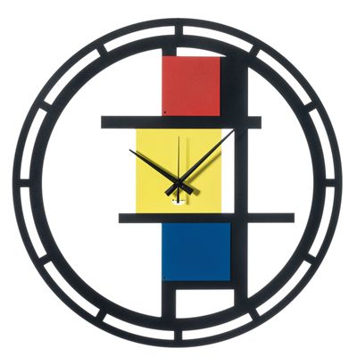 Horloges - Horloge murale Mondrian - ARTI & MESTIERI