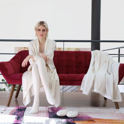 Homewear textile - Plaids et vêtements d'intérieur en cachemire - PHILOMÈNE PARIS