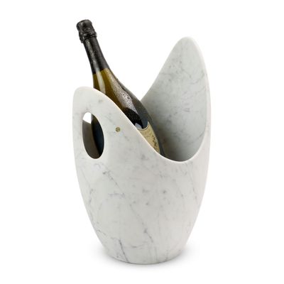 Vases - Champagne Cooler in Carrara Marble - ATELIER BARBERINI & GUNNELL