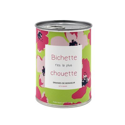 Cadeaux - Kit à semer "Bichette t'es la plus chouette" - MAUVAISES GRAINES