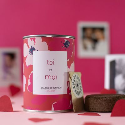 Cadeaux - Kit à semer " TOI+MOI" - MAUVAISES GRAINES