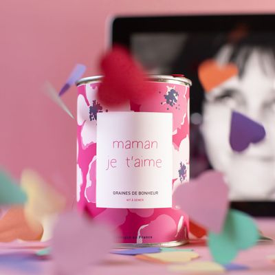 Gifts - Kit à semer "Maman, je t'aime" fabriqué en France - MAUVAISES GRAINES