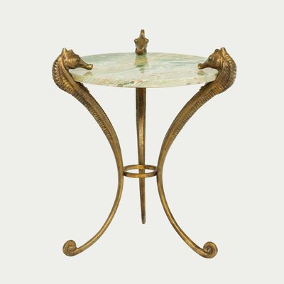 Other tables - EPIONE 03. PEDESTAL TABLE - FRIEDMANN & VERSACE - COLLECTION EPIONE