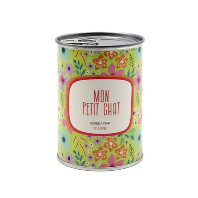 Cadeaux - Kit à semer « Mon petit chat » fabriqué en France - MAUVAISES GRAINES