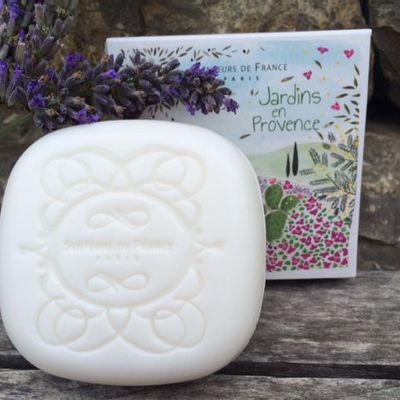 Soaps - Gardens in Provence soap - SENTEURS DE FRANCE