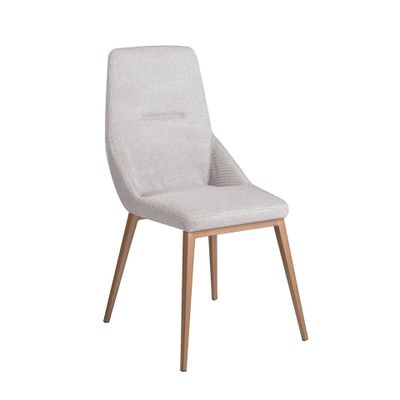 Chairs - Light grey fabric chair - ANGEL CERDÁ