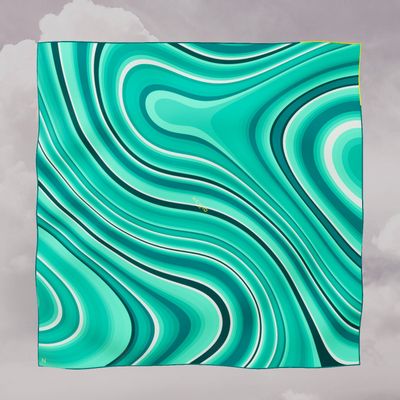 Scarves - Nouvelle-Vague customizable silk twill squares - NEYMO PARIS