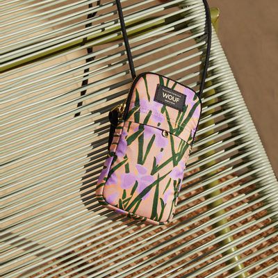 Leather goods - Phone Bag recyclé Iris ♻️ - WOUF