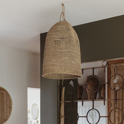 Blinds - PALM ROPE BRAIDED LIGHT FIXTURES - COSYDAR-DECO