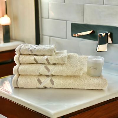 Bath towels - Mod. Charlotte - MAISON CLAIRE