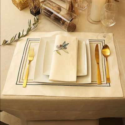 Gifts - PLACEMAT OLIVES SET OF 2 - HYA CONCEPT STORE
