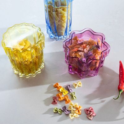 Design objects - Jar astral blue, pink and yellow - &KLEVERING