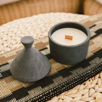 Decorative objects - TEA CANDLE- CHARCOAL- Kute. - IFSTHETIC