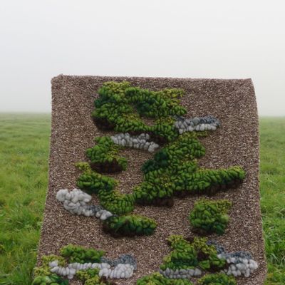 Pièces uniques - MOSS, decorative tapestry - RIR & CO TEXTILE DESIGN